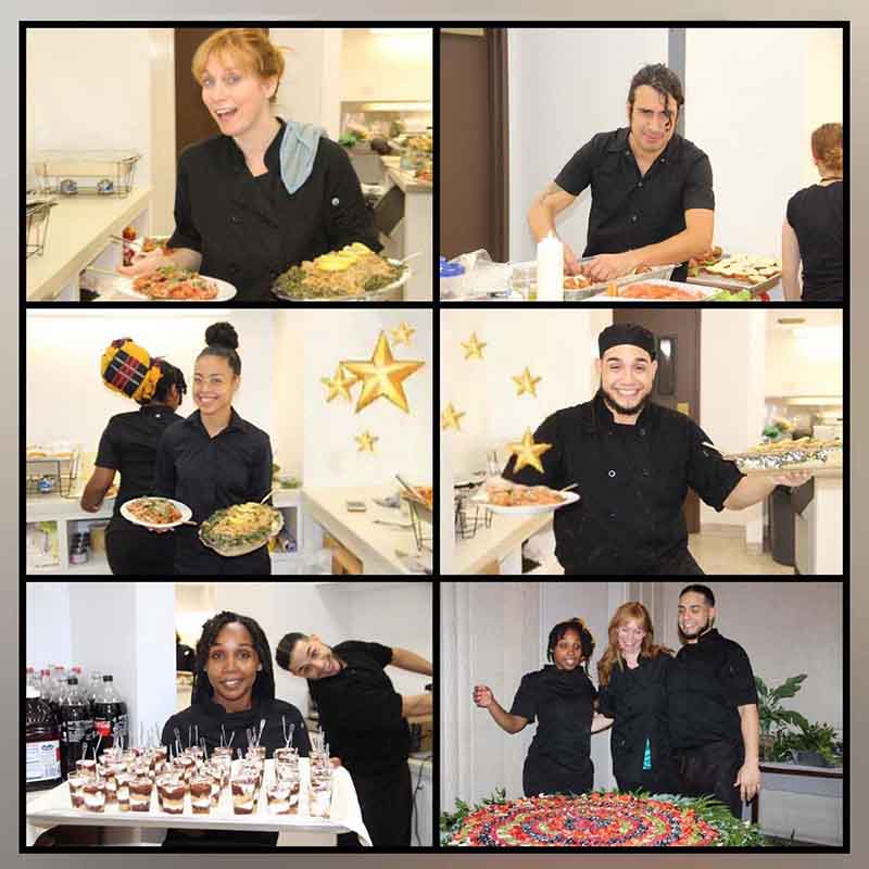 catering staff photo